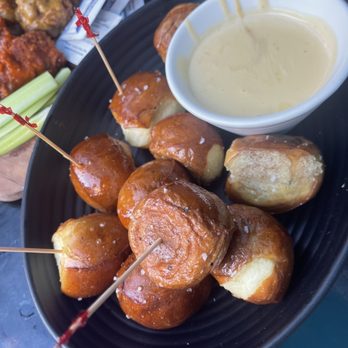 The Local Eatery & Drinking Hole - Pretzel Bites with Cheese sauce - Bars Near Me - San Diego, California