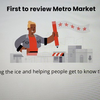 Metro Market - a man holding a giant hammer - Grocery Near Me - Stevens Point, Wisconsin