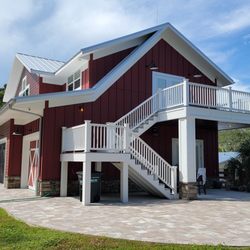Tampa Bay Millworks - Intex railings and Hardie Siding