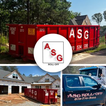 ASG Roll-Off & Grading - ASG Roll-Off
Containers/ Dumpsters
770-534-5360 - Dumpster Rental Near Me - Gainesville, Georgia ASG Roll-Off & Grading - ASG Roll-Off
Containers/ Dumpsters
770-534-5360 - Dumpster Rental Near Me - Gainesville, Georgia