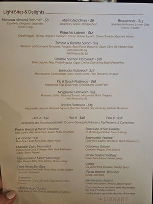Menu photo 6 The Library Houston, TX