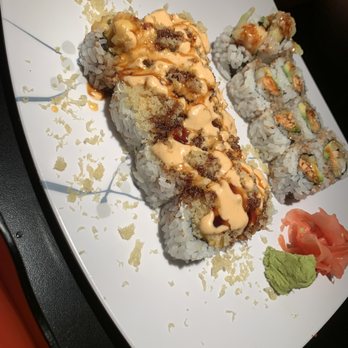 Sushi Kabuki - Todd special and house special with a side of white sauce. - Japanese Near Me - Seminole, Florida Sushi Kabuki - Todd special and house special with a side of white sauce. - Japanese Near Me - Seminole, Florida