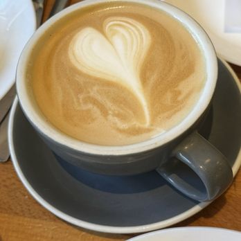 Purebread - Flat white (CAD $5.25) - Bakeries Near Me - Vancouver, British Columbia