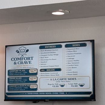 Comfort And Crave - Menu - Soul Food Near Me - Altamonte Springs, Florida Comfort And Crave - Menu - Soul Food Near Me - Altamonte Springs, Florida