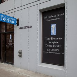 Bell Harbour Dental - PerioInnovations - The front door, facing 2nd Ave.