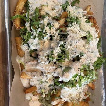 Southern Grist Brewing - Cesar salad fries - Breweries Near Me - Nashville, Tennessee