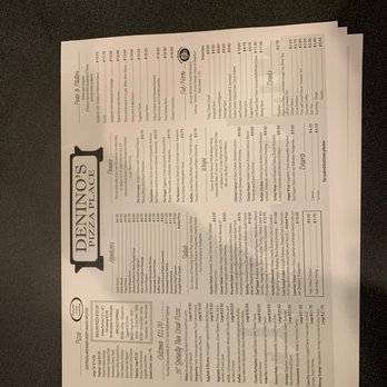 Denino's Pizza Place - Menu - Pizza Near Me - Aberdeen, New Jersey