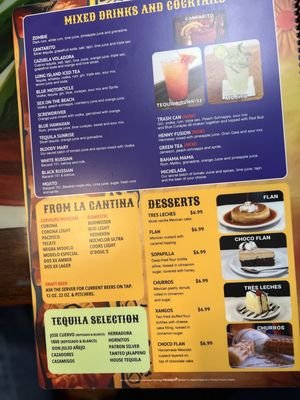 Menu photo 6 El Paso Mexican Restaurant Springfield, VA