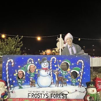 Frosty’s Forest - Clarks always photo bombing - Christmas Trees Near Me - Bakersfield, California