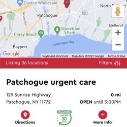 CityMD Patchogue Urgent Care - Patchogue - Only one that has the 30 min in and out ... but they don't only 1 doctor