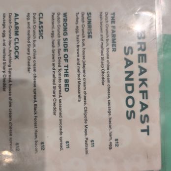 Ghost Sando Shop - I got the alarm clock.. can't wait.. first time trying their sandwichess - Sandwiches Near Me - Los Angeles, California