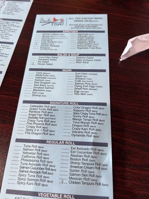Menu photo 1 Sushi Tsuki Schaumburg, IL