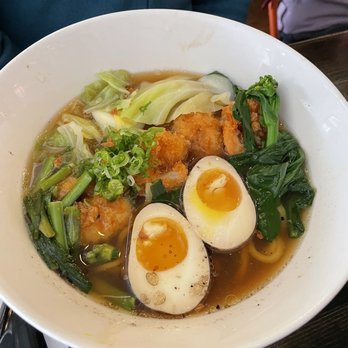 Ani Ramen House - Shoyu Ramen with shrimp - Ramen Near Me - Montclair, New Jersey Ani Ramen House - Shoyu Ramen with shrimp - Ramen Near Me - Montclair, New Jersey
