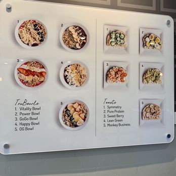 Trufuel - a white board displaying a variety of food items - Juice Bars & Smoothies Near Me - Twin Falls, Idaho Trufuel - a white board displaying a variety of food items - Juice Bars & Smoothies Near Me - Twin Falls, Idaho