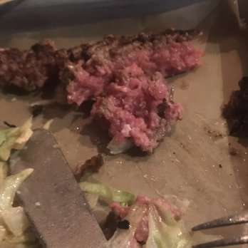 TapHouse 41 - Nothing worse than cold raw burger - Burgers Near Me - Sioux Falls, South Dakota