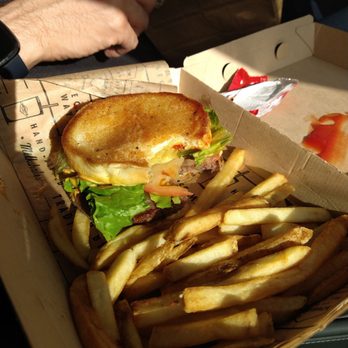 Wayback Burgers - Imposible burger with fries - Burgers Near Me - Meriden, Connecticut Wayback Burgers - Imposible burger with fries - Burgers Near Me - Meriden, Connecticut