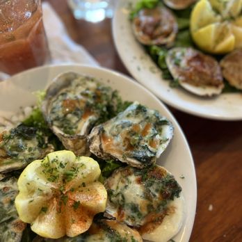 Brophy Bros - Oyster Rockefeller, bake clam - Seafood Near Me - Santa Barbara, California