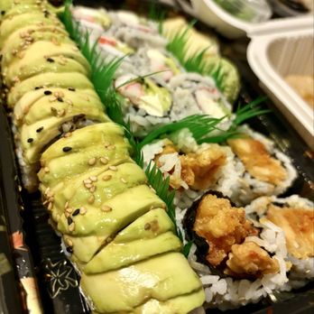 Sushi Weng - Green Dragon Roll, Shrimp Tempura Roll, Diane Roll - Sushi Bars Near Me - Waterford Charter Township, Michigan