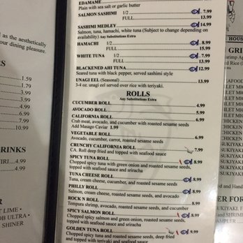 Shogun Steak House - Menu - Japanese Near Me - Clovis, New Mexico