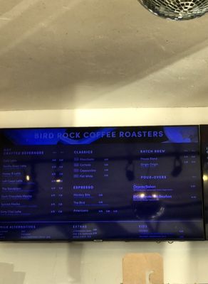 Menu photo 1 Bird Rock Coffee Roasters - La Jolla La Jolla, CA