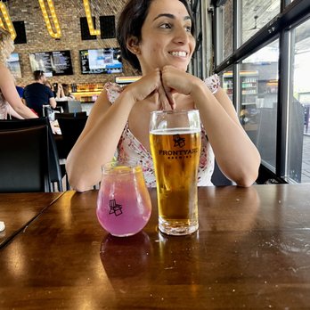 Frontyard Brewing - Mexican Lager and Lavender Blush - Breweries Near Me - Spicewood, Texas