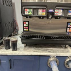 Eagles Nest Gas Station - Coke and Pepsi products available at soda fountain