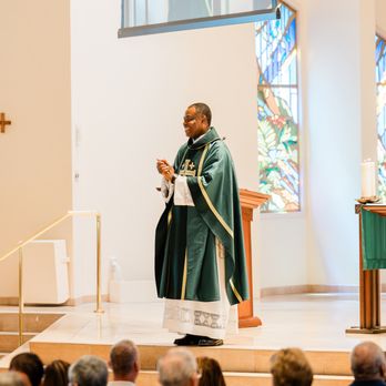 St Thomas More Catholic Community - Our current Pastor, Fr. Edmund, during his homily - Churches Near Me - Henderson, Nevada St Thomas More Catholic Community - Our current Pastor, Fr. Edmund, during his homily - Churches Near Me - Henderson, Nevada