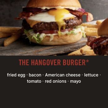 Twin Peaks - The fabulous Hangover burger and even better Mac and cheese!! - New American Near Me - East Ridge, Tennessee Twin Peaks - The fabulous Hangover burger and even better Mac and cheese!! - New American Near Me - East Ridge, Tennessee
