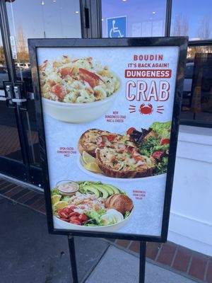 Menu photo 2 Boudin SF Fremont, CA