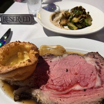 Golden Bull - Prime Rib and Brussels Sprouts - Steakhouses Near Me - Santa Monica, California