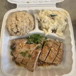 Garlic Ahi Steak