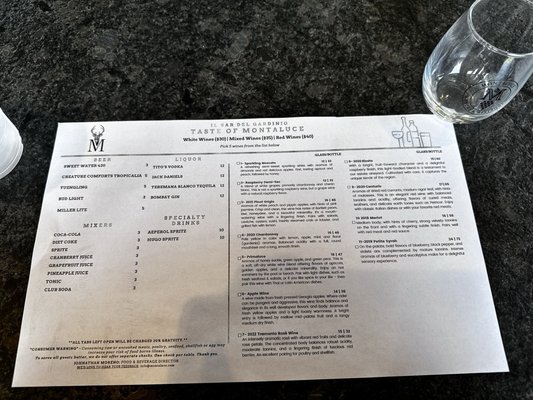 Menu photo 8 Montaluce Winery & Restaurant Dahlonega, GA Menu photo 8 Montaluce Winery & Restaurant Dahlonega, GA