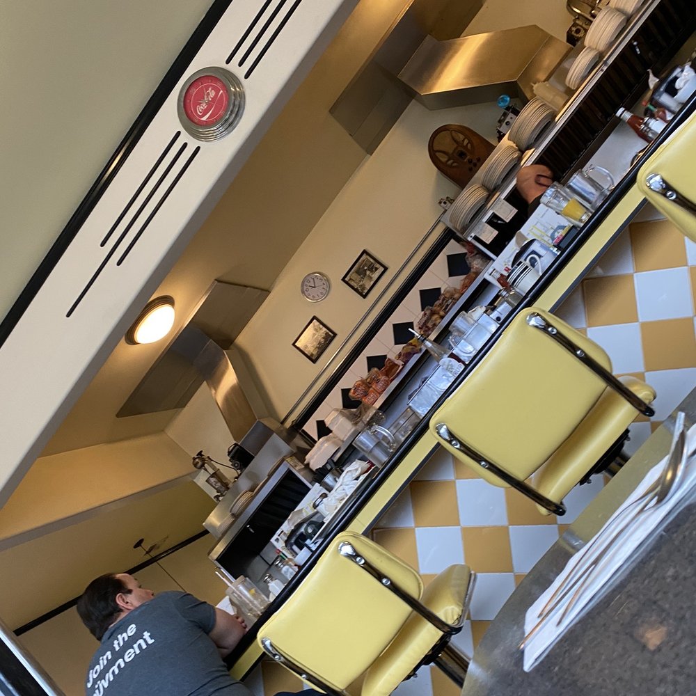 Ferguson's Cafe - a man working at the counter - Cafes Near Me - Spokane, Washington