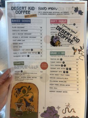 Menu photo 2 Desert Kid Coffee Palm Desert, CA