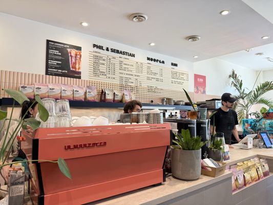 Phil & Sebastian Coffee Roasters - Simmons Building Cafe by null