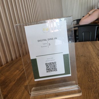 Lilikoi Kitchen - You need to let them know which table to direct your order to should you opt to tech order - Coffee & Tea Near Me - Kailua, Hawaii