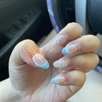 Bright Pearl Nail Spa - more cuts and wrong design - Nail Salons Near Me - Campbell, California Bright Pearl Nail Spa - more cuts and wrong design - Nail Salons Near Me - Campbell, California