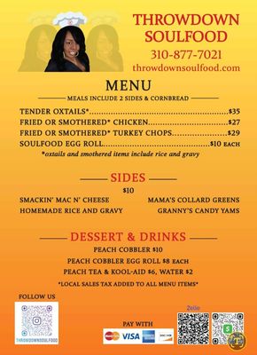 Menu photo 8 Throwdown Soulfood Long Beach , CA Menu photo 8 Throwdown Soulfood Long Beach , CA