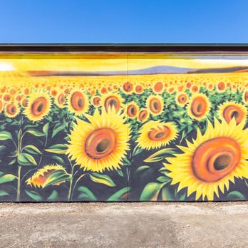 Security Public Storage - Sunflower Mural at 2400 E Monte Vista Ave, Vacaville CA 95688. - Self Storage Near Me - Vacaville, California Security Public Storage - Sunflower Mural at 2400 E Monte Vista Ave, Vacaville CA 95688. - Self Storage Near Me - Vacaville, California