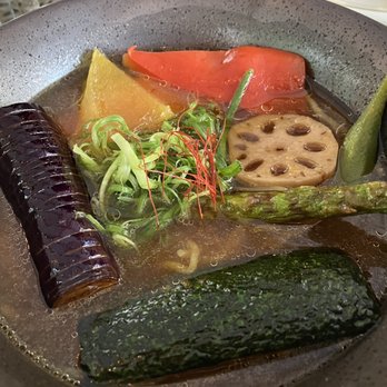 NR - Yuzu and Truffle Vegetable Ramen - Ramen Near Me - New York, New York NR - Yuzu and Truffle Vegetable Ramen - Ramen Near Me - New York, New York