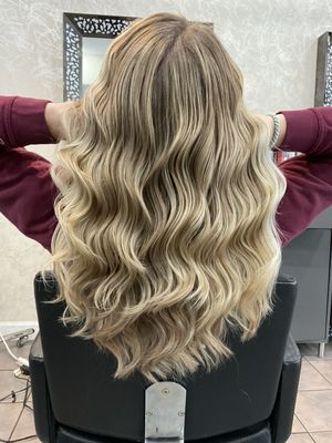 The Blonde Treatment: Saraya Blonde Specialists - Whether you are looking to go completely blonde, brighten your hair a bit for the warmer months, or achieve he "lived-in" blonde look - we have got you covered! Call us and mention "Yelp" to hear about of exclusive offers! The Blonde Treatment: Saraya Blonde Specialists - Whether you are looking to go completely blonde, brighten your hair a bit for the warmer months, or achieve he "lived-in" blonde look - we have got you covered! Call us and mention "Yelp" to hear about of exclusive offers!