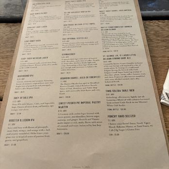 Lost Forty Brewing - Menu - Breweries Near Me - Little Rock, Arkansas
