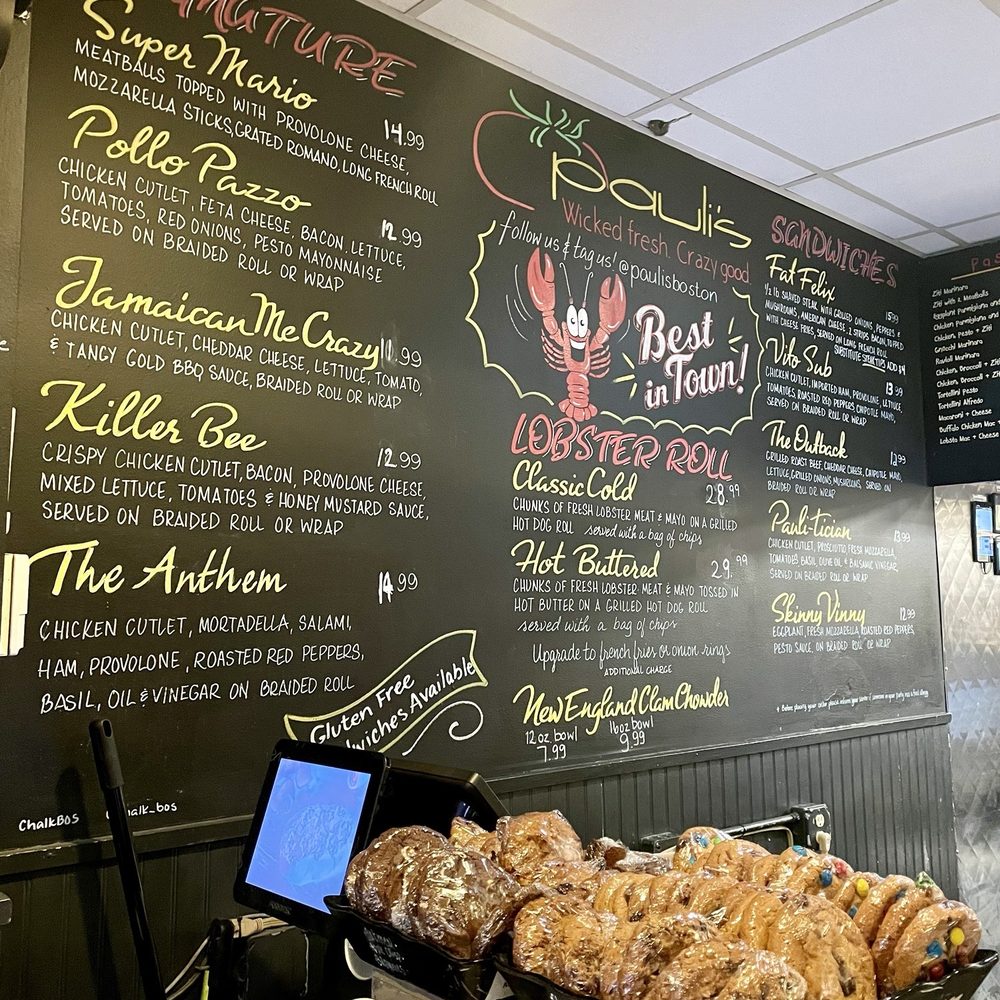 Pauli's - Sandwiches Near Me - Boston, Massachusetts