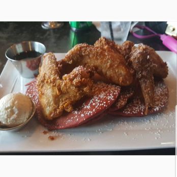 MAX's Wine Dive - Red velvet pancakes - Wine Bars Near Me - Houston, Texas