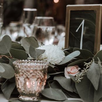 Bloom In Box - Round table centerpiece by Jamie - Florists Near Me - La Palma, California