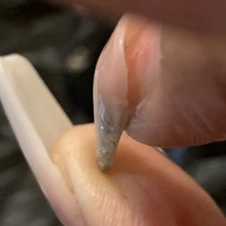 H&n Nails - Middle finger lifting after 10 days and a NEW FULL SET BY HER
