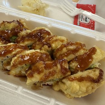 Raw Sushi Bistro - Fried California Sushi Roll - Japanese Near Me - Stockton, California