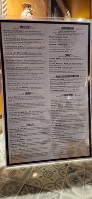 Menu photo 5 Casa Los Abuelos Placerville, CA