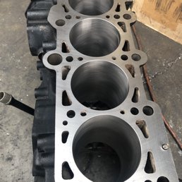 Freshly machined engine block for my Audi 1.8T 06A Freshly machined engine block for my Audi 1.8T 06A
