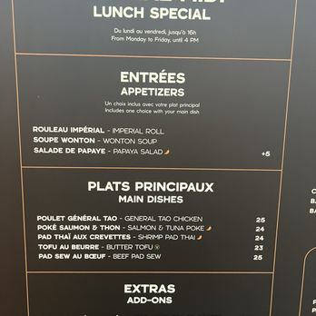 Sesame - Asian Fusion Near Me - Laval, Quebec